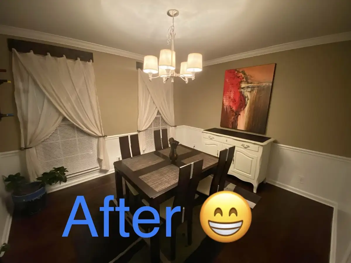Professional dining room restoration after water damage in Ripon